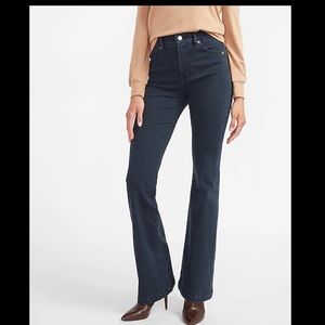 Express Slim Flare Jean Dark Wash Jean- Size 0R